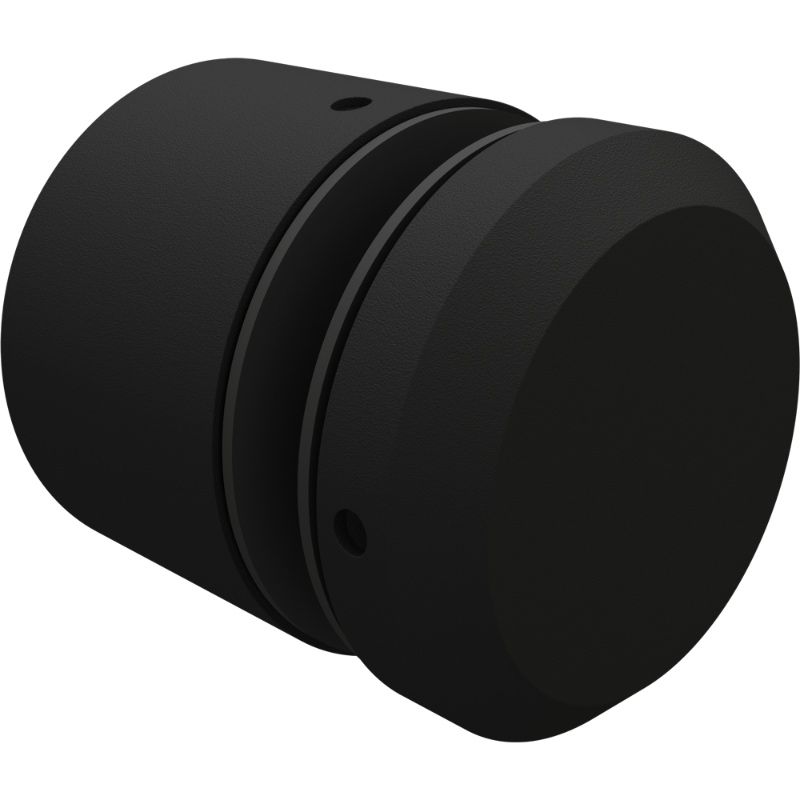 Glass Standoff 50x30mm Matt Black SS2205 Auswide Frameless